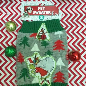 Grinch Dog Pajamas/Sleepwear/ Dog sweater. SMALL . New